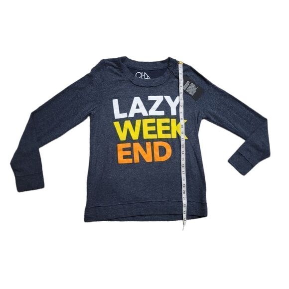 Chaser Lazy Weekend Love Knit Sweatshirt - Picture 8 of 8